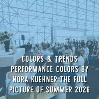 PERFORMANCE COLORS By Nora Kuehner MAN-MADE Colors & Trends Summer 2025