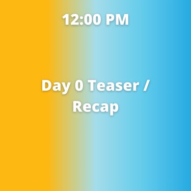 10 - Day 0 Teaser _ Recap